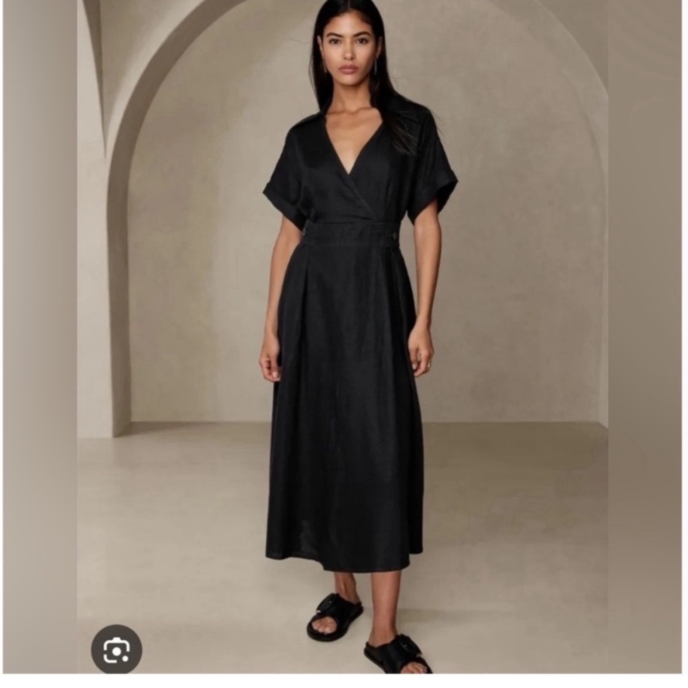 Banana Republic linen dress